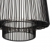 Lampadario 29 x 29 x 39,5 cm Nero Ferro Ø 29 cm