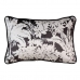 Coussin Noir 45 x 30 cm