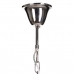 Deckenlampe 82 x 82 x 34,3 cm Kristall Metall Silber