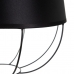 Lampadario Nero Dorato Metallo 30 x 30 x 41 cm