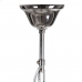 Deckenlampe 76 x 76 x 39 cm Kristall Metall Silber