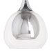 Ceiling Light 16 x 16 x 50 cm Crystal Grey Metal