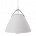 Lampadario Metallo Bianco Ø 13 cm 36 x 36 x 38 cm