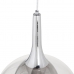 Stropna svjetiljka Kristal Siva Metal 33 x 33 x 50 cm
