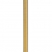 Stehlampe 24 x 17 x 160 cm Kristall Gold Metall