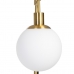 Stehlampe 24 x 17 x 160 cm Kristall Gold Metall