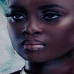 Lærred Afrikansk kvinde 60 x 2,5 x 60 cm