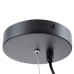 Lampa Sufitowa Czarny Metal 26 x 26 x 46 cm