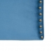 Posteljno vzglavje 180 x 6 x 60 cm Sintetična Tkanina Modra