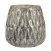 Candleholder Crystal Grey 11 x 11 x 11 cm