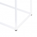 Hall de Entrada SQUARE Metal Branco 80 x 30 x 80 cm (3 Peças)