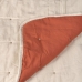 Vuodepeite (viltti) 230 x 280 cm Beige Tummanpunainen