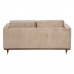 Sofa 172 x 89 x 91 cm Champagne Synthetisch materiaal Hout Fluweel