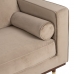 Sofa 172 x 89 x 91 cm Champagne Synthetisch materiaal Hout Fluweel