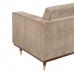 Sofa 172 x 89 x 91 cm Champagne Syntetisk Stoff Tre Fløyel