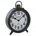 Stolné hodiny DKD Home Decor Tmavo-sivá Železo 18,5 x 5,5 x 26 cm