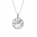 Halskjede for Kvinner Pandora SPARKLING FAMILY TREE NECKLACE