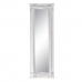 Specchio 46 x 6 x 147 cm Cristallo Legno Bianco