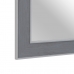 Specchio da parete 66 x 2 x 86 cm Grigio Legno Bianco