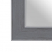 Specchio da parete 66 x 2 x 86 cm Grigio Legno Bianco