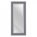 Specchio da parete 56 x 2 x 126 cm Grigio Legno Bianco