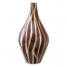 Vase Zebra Keramik Gylden Brun 23 x 23 x 43 cm