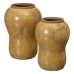 Vase 14,5 x 14,5 x 21,5 cm Keramik Sennep