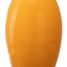 Vase 21,5 x 21,5 x 36 cm aus Keramik Gelb