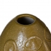 Vase 18 x 17 x 16 cm Keramik Brun