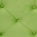 Пуф 80 x 80 x 46 cm Синтетическая ткань Металл Зеленый
