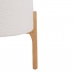 Puf Syntetisk stof Beige Træ 46 x 46 x 46 cm