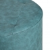 Puff Blu scuro Ecopelle 38 x 38 x 42 cm DMF