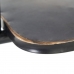 Stalak za kapute 67 x 19 x 166,5 cm Kristal Crna zlatan Metal