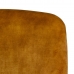 Poltrona 77 x 64 x 88 cm Tecido Sintético Madeira Ocre