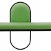 Σκαμπό 110 x 40 x 68 cm Συνθετικό Ύφασμα Μέταλλο Πράσινο