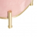 Банкетка 104,5 x 39 x 42 cm Синтетическая ткань Розовый Металл