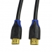HDMI kabelis ar ārējo tīklu LogiLink CH0066 10 m Melns