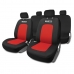 Set di Coprisedili Sparco Sport Nero/Rosso