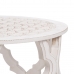 Mesa de apoio Branco Madeira MDF 50 x 50 x 52 cm DMF