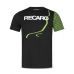 Heren-T-Shirt met Korte Mouwen Recaro DYNAMIC Zwart