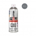 Spray cu vopsea Pintyplus Evolution MT156 Metalizat 400 ml Gri