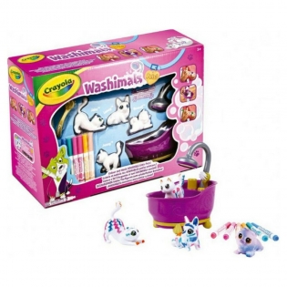 Playset Washimals Pets Crayola 74-7453 Bath