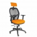 Krzesło Biurowe z Zagłówkiem P&C B3DRPCR Pomarańczowy