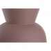 Vase DKD Home Decor Beige Rosa Eisen 19 x 19 x 51,5 cm (2 Stück)