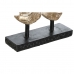 Διακοσμητική Φιγούρα DKD Home Decor 14,5 x 4 x 18,5 cm Μπλε Τυρκουάζ Τροπικό Σαύρα Μαρινάτος (x2)