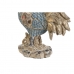 Dekorativ Figur DKD Home Decor 14,3 x 7,5 x 20 cm Blå Turkis Hane Strippet ned (2 enheter)