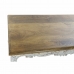 Eettafel DKD Home Decor Verouderde afwerking Wit Multicolour Natuurlijk Hout Mangohout 120 x 61 x 49 cm