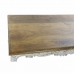 Tavolo da Pranzo DKD Home Decor Finitura invecchiata Bianco Multicolore Naturale Legno Legno di mango 120 x 61 x 49 cm