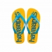 Flip Flops for kvinner Havaianas Top Logomania Blå Gul