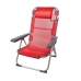 Chaise de Plage Colorbaby Rouge 48 x 60 x 90 cm
